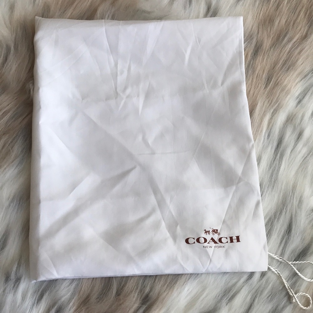 Coach Black Tatum Studded Tall Tote EUC - Picture 12 of 12